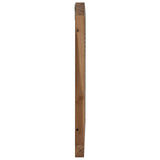 Bed Headboard Natural Solid Teak Wood 42024576