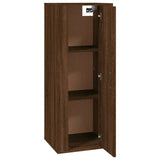 Wall Mounted TV Cabinet Brown Oak 40x34,5x100 cm 816687
