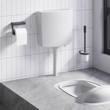 Toilet Cistern with Bottom Water Inlet 3/6 L Grey 148008