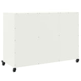 Sideboard White 100.5x39x72 cm Steel 846745