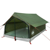 Camping Tent 2-Person Olive Green Waterproof 4009621