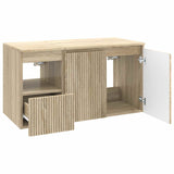 Bathroom Furniture Set 2 pcs Sonoma Oak Engineered Wood 3404116