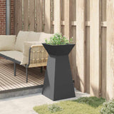Pillar Planter Black 35 x 35 x 73 cm 873838