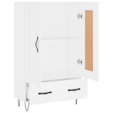 Highboard White 69.5x31x115 cm Engineered Wood 830316