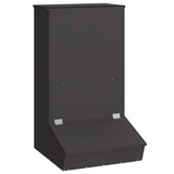 Pig Feeder Black 55 x 51 x 91.5 cm Cold-Rolled Steel 874639