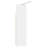 Bathroom Mirror Cabinet White 63.5 x 16 x 62.5 cm 889159