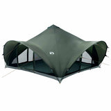 Tipi Tent with Roof Army green 18-Person Polyester and Steel 42028622