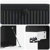 Wall-Mounted TV Cabinet Black 59.5 x 41 x 30 cm Engineered Wood 897996