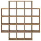 Wall Shelf Artisan Oak 100 x 13 x 100 cm Engineered Wood 8012251