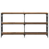Console Table Old Wood 156 x 28 x 80.5 cm Engineered Wood 882784