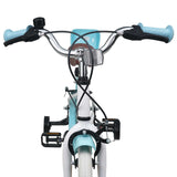 Kids Bike 14 Inches for 3-5 Years Old White 42009428