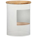 Coffee Table 43x55 cm Solid Mango Wood 287488