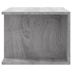 ZNTS TV Cabinet with LED Lights Grey Sonoma 90x39x30 cm 822666