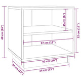 813326 Bedside Cabinets 2 pcs 40x34x40 cm Solid Wood Pine