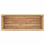 Garden Raised Bed Brown 90 x 35 x 70 cm Bamboo 4106590