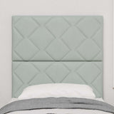 Headboard Height Adjustable Light grey 80 cm Velvet 3337880