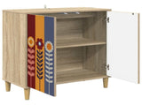 Sideboard ESSEN Sonoma 69 x 33 x 75 cm Engineered Wood 8006922
