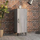 Sideboard Grey Sonoma 34.5x34x90 cm Engineered Wood 817406