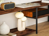 TV Unit for TVs up to 60 Inches, Industrial TV Stand with Storage Shelves, Entertainment Centre for T3398P377872