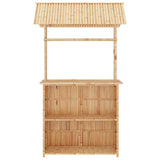 3 Piece Bar Set Bamboo 341741