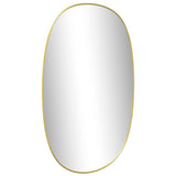 Wall Mirror Gold 80x50 cm 348220
