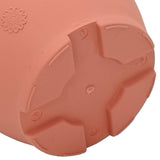 Plant Pots 6 pcs Brick Red 39 x 32 cm Plastic 3403274