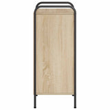 Book Cabinet 55.5 x 33 x 80 cm Engineered Wood Sonoma Oak 8013891