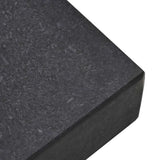 Parasol Base Black 45 x 25 x 45 cm Granite 42006588