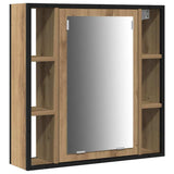 Bathroom Furniture Set 3 pcs Artisan Oak Engineered Wood 3334394