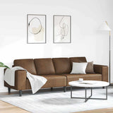 Living Room Couch Brown 250 x 77 x 76 cm 3335108