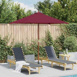Garden Parasol Bordeaux Red 44537