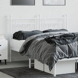 Metal Replace Headboard White 140 cm 353619