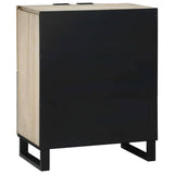 Media Storage Cabinets & Racks White and Black 60 x 33 x 75 cm 4017998