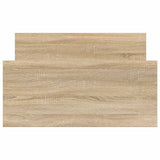 Bed Frame without Mattress Sonoma Oak 90x190 cm Single Engineered Wood 835941