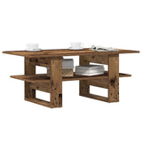 Coffee Table Old Wood 102x55x42 cm Engineered Wood 855850