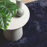 Shaggy Rug High Pile NAVARRA Navy 160x230 cm Polyester 4102843