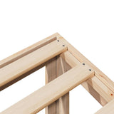 Bed Frame without Mattress 180x200 cm Super King Solid Wood Pine 859223