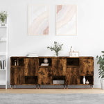 Sideboards 3 pcs Smoked Oak Engineered Wood 3190146