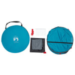 ZNTS Privacy Tent Blue Pop-up Waterproof 4004135