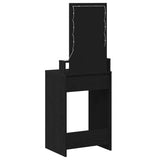Dressing Table Black 50 x 41 x 140 cm Engineered Wood 865155