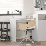 Desk with Shelf White 102 x 50 x 75 cm Engineered Wood 869538