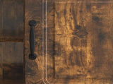 TV Cabinet Smoked Oak 102 x 34.5 x 47 cm Engineered Wood 895850