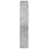 Wall-Mounted Shoe Cabinet ZWOLLE 71 x 17 x 86 cm Concrete Grey 896418