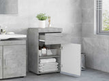 Bathroom Cabinet Set TULUM Concrete Grey 37 x 31.5 x 82 cm 880344