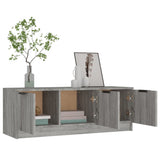 TV Cabinet Grey Sonoma 102x35x36.5 cm Engineered Wood 817082