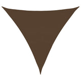 Sunshade Sail 160 g/m Brown 5x5x5 m HDPE 311812