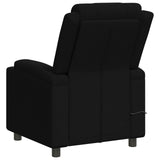 Recliner Massage Chair Black 75 x 95 x 100 cm Fabric 42051178