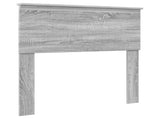 Storage Bed with Drawer Grey Sonoma 90 x 200 cm Engineered Wood 3410838