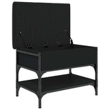 Shoe Bench Black 62x42x45 cm Engineered Wood 835187