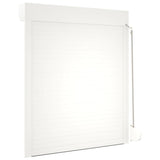 Roller Shutter Aluminium 100x130 cm White 144968